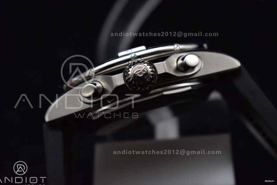 SS L-Silver 43mm LE 1:1 Blk Version BLS Chrono A7750 Best Navitimer B01 0314